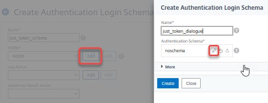 NetScaler: Designing a logon dialogue